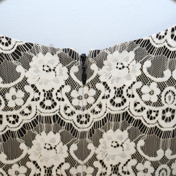 Jessica Simpson Layered Lace Sheath Dress H10835 - Picture 7 of 10